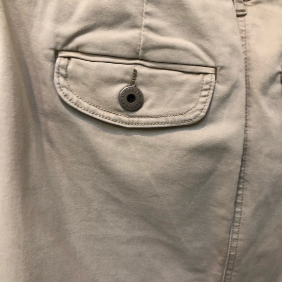 Christopher Blue Khaki Skirt Stretch - Picture 6 of 7